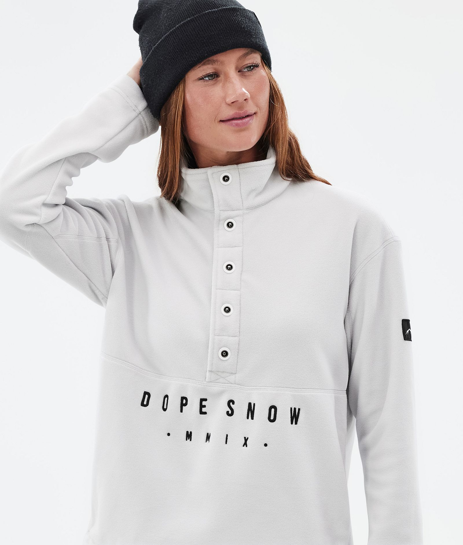 Dope Comfy W Sweter Polarowy Kobiety Light Grey, Zdjęcie 2 z 6