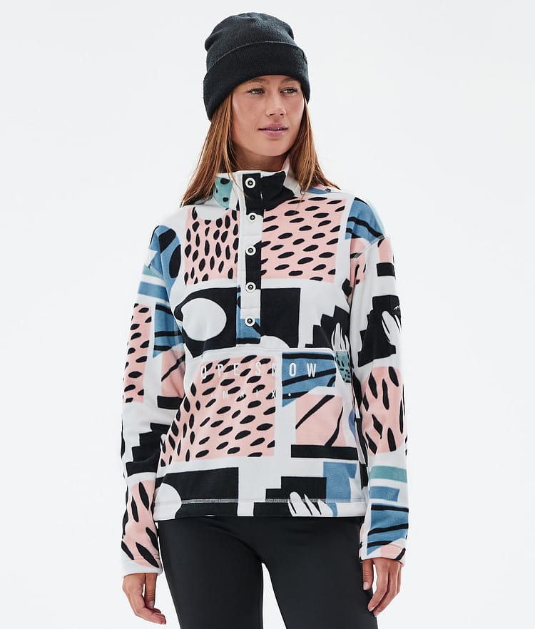 Dope Comfy W Fleece Sweater Women Melon Renewed, Image 1 of 6