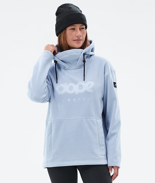 Dope Cozy II W Fleece Hoodie Dames Light Blue