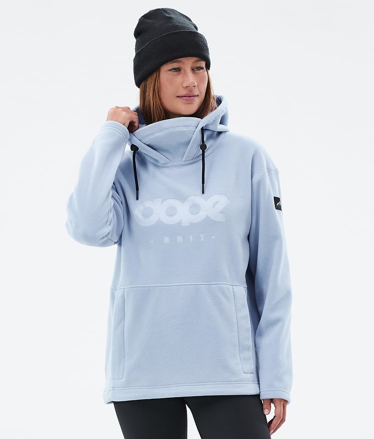 Dope Cozy II W Pile con Cappuccio Donna Light Blue, Immagine 1 di 7