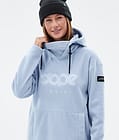 Dope Cozy II W Pile con Cappuccio Donna Light Blue, Immagine 2 di 7