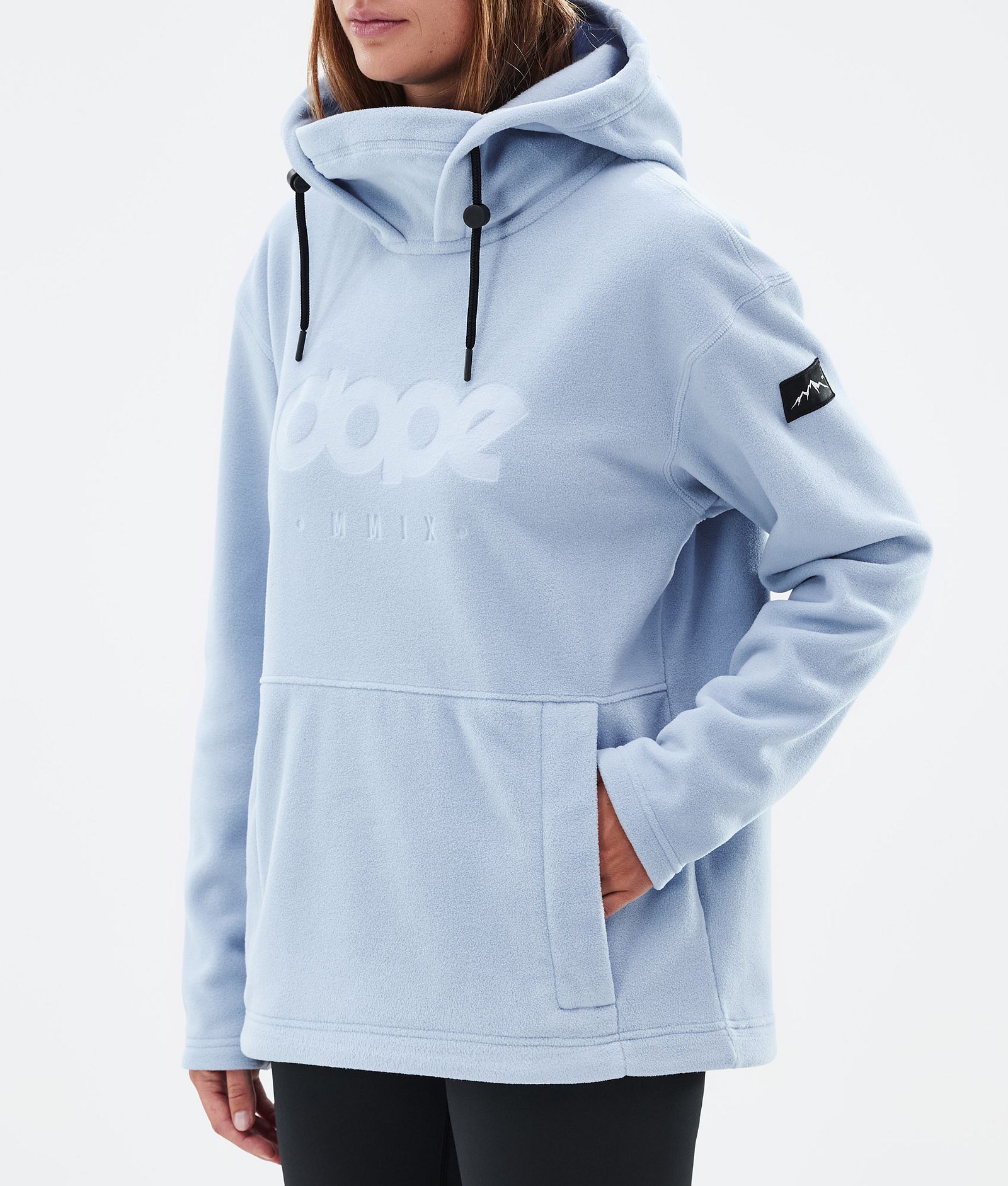 Dope Cozy II W Pile con Cappuccio Donna Light Blue, Immagine 7 di 7