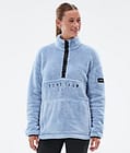 Dope Pile W Fleece Sweater Women Light Blue, Image 1 of 7