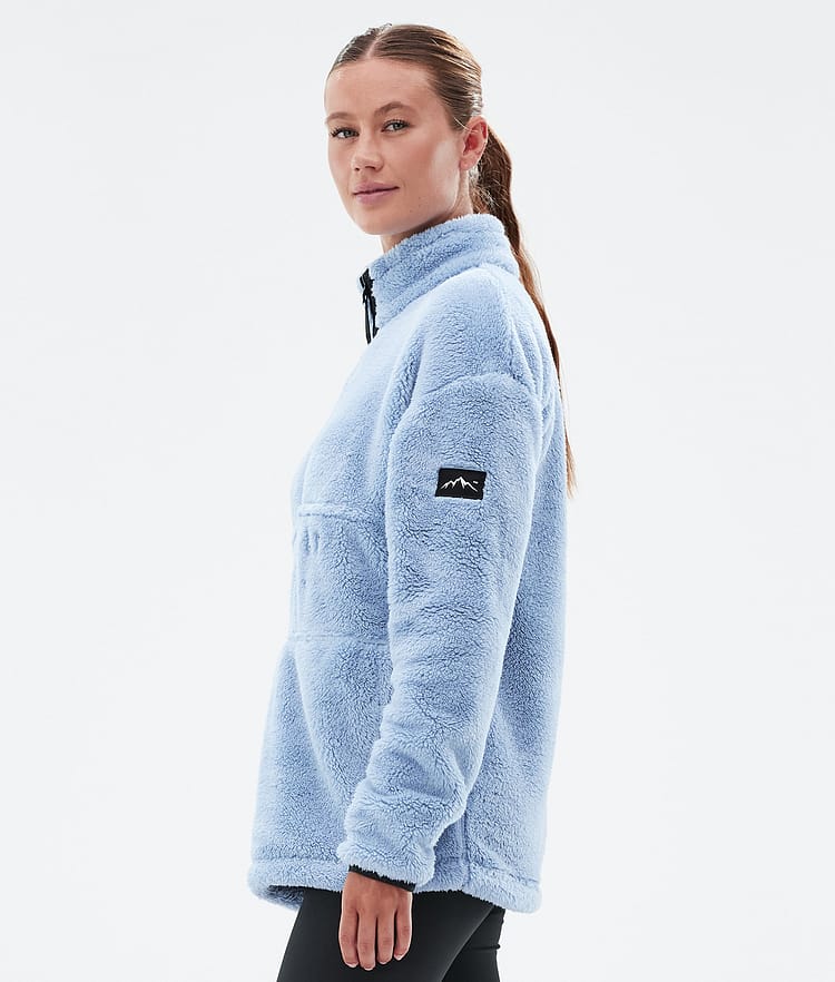 Dope Pile W Fleece Sweater Women Light Blue, Image 5 of 7