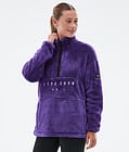 Dope Pile W Fleece Sweater Women Vivid Purple, Image 1 of 7