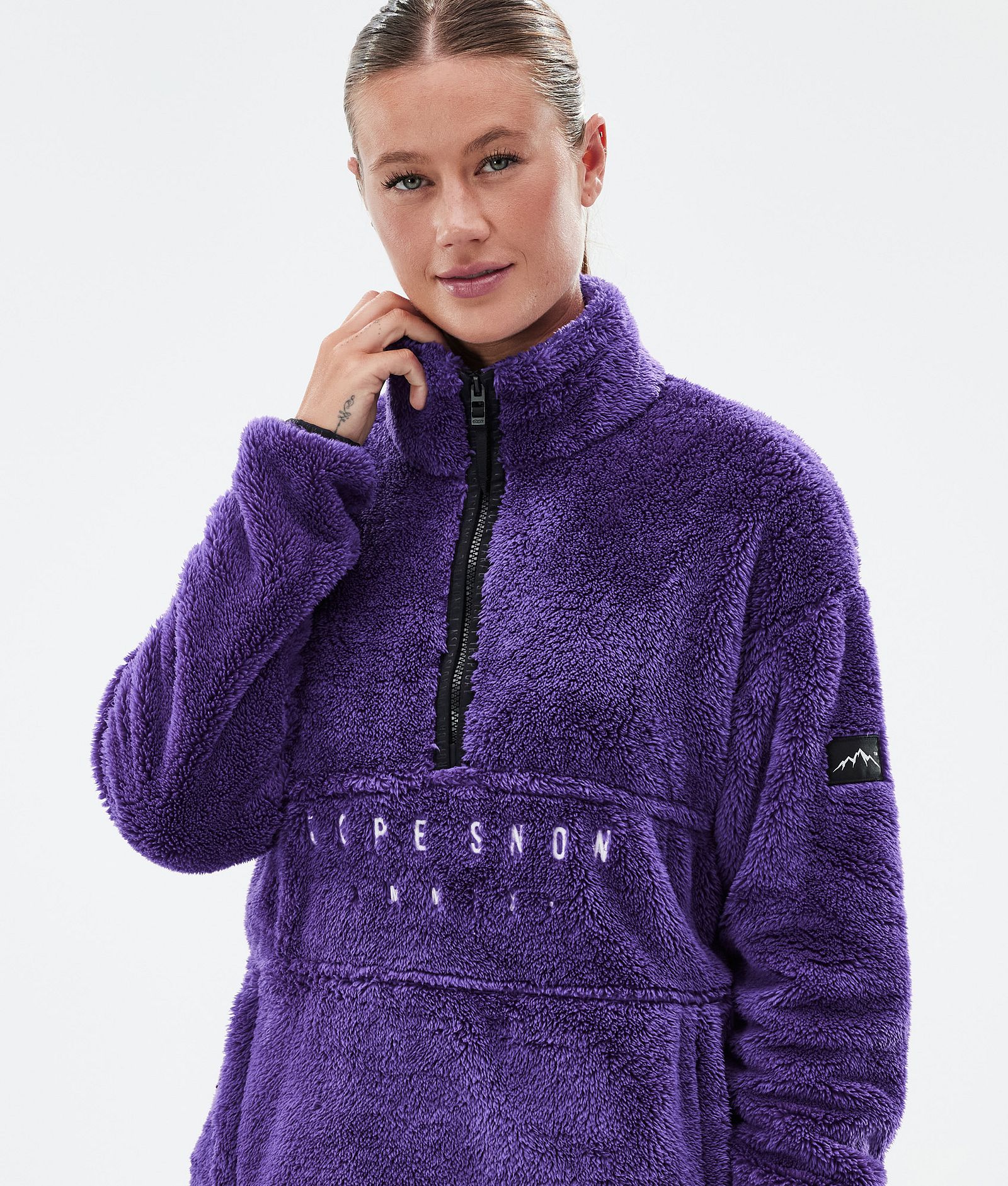 Dope Pile W Fleece Sweater Women Vivid Purple, Image 2 of 7