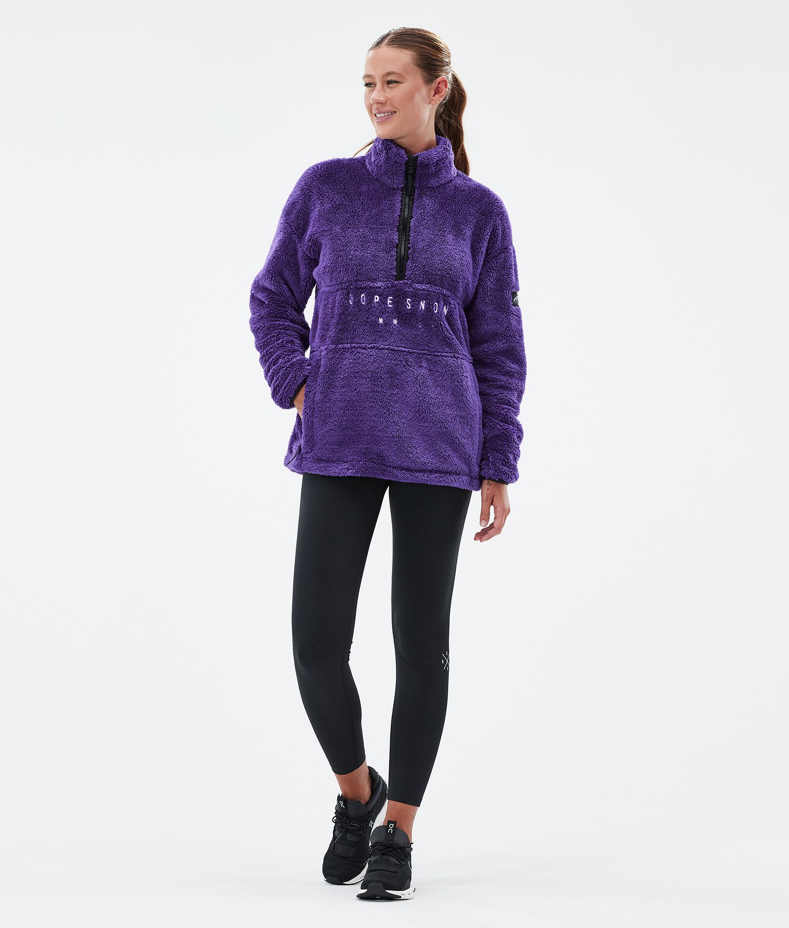 Dope Pile W Sweat Polaire Femme Vivid Purple, Image 3 sur 7