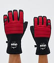 Dope Ace Ski Gloves Men Deep Red