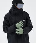 Dope Ace Ski Gloves Moss Green, Image 4 of 5