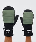 Dope Ace Snow Mittens Moss Green, Image 1 of 5