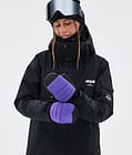 Dope Ace Snow Mittens Vivid Purple, Image 3 of 5