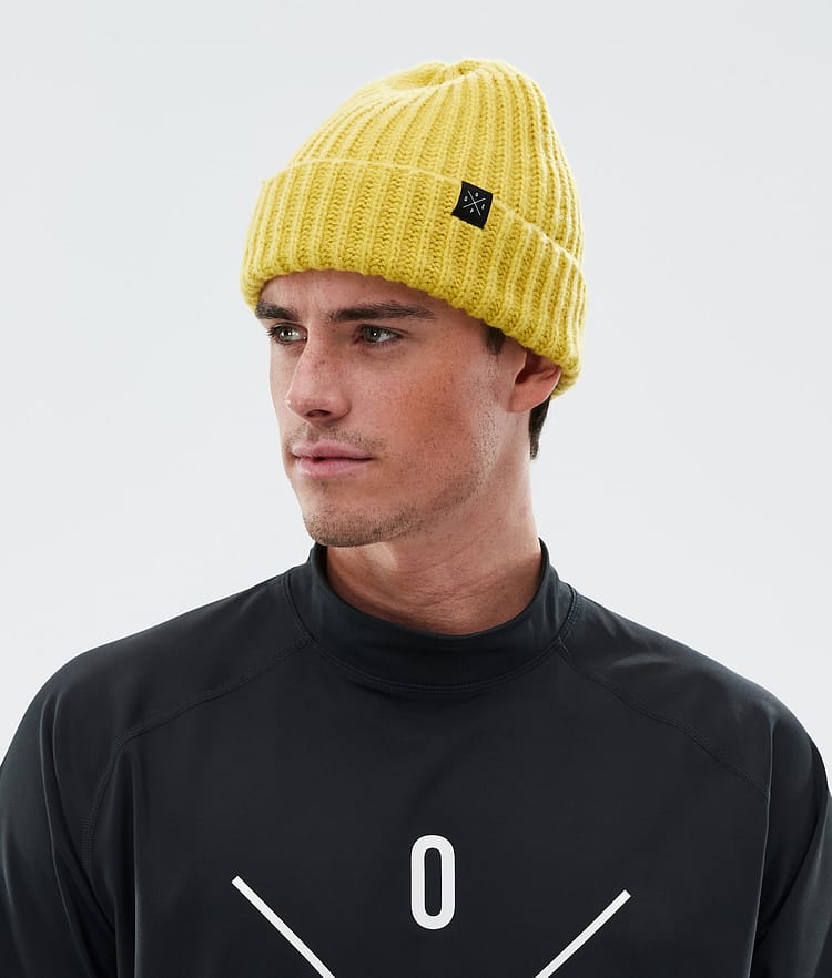 Dope Chunky Czapka Beanie Yellow, Zdjęcie 2 z 3