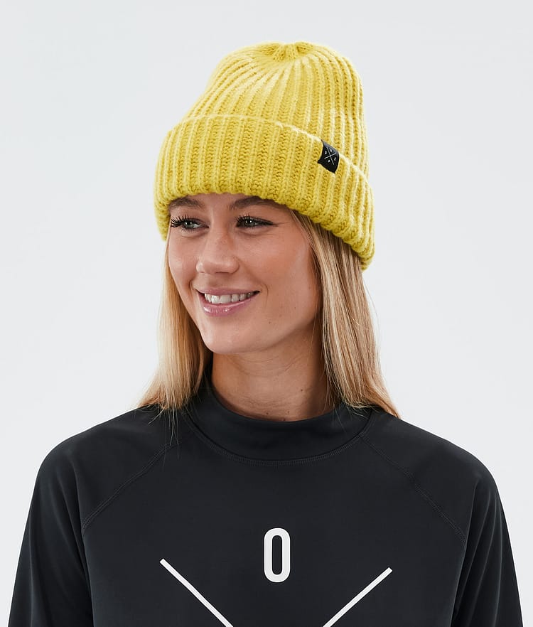 Dope Chunky Czapka Beanie Yellow, Zdjęcie 3 z 3