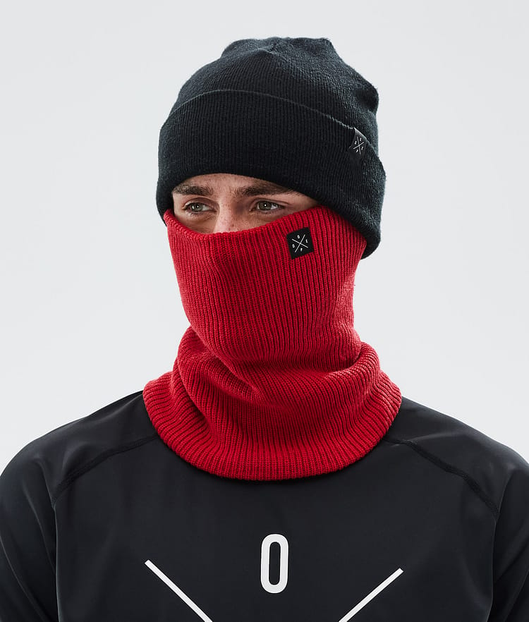 Dope 2X-Up Knitted Skimasker Deep Red, Afbeelding 2 van 3