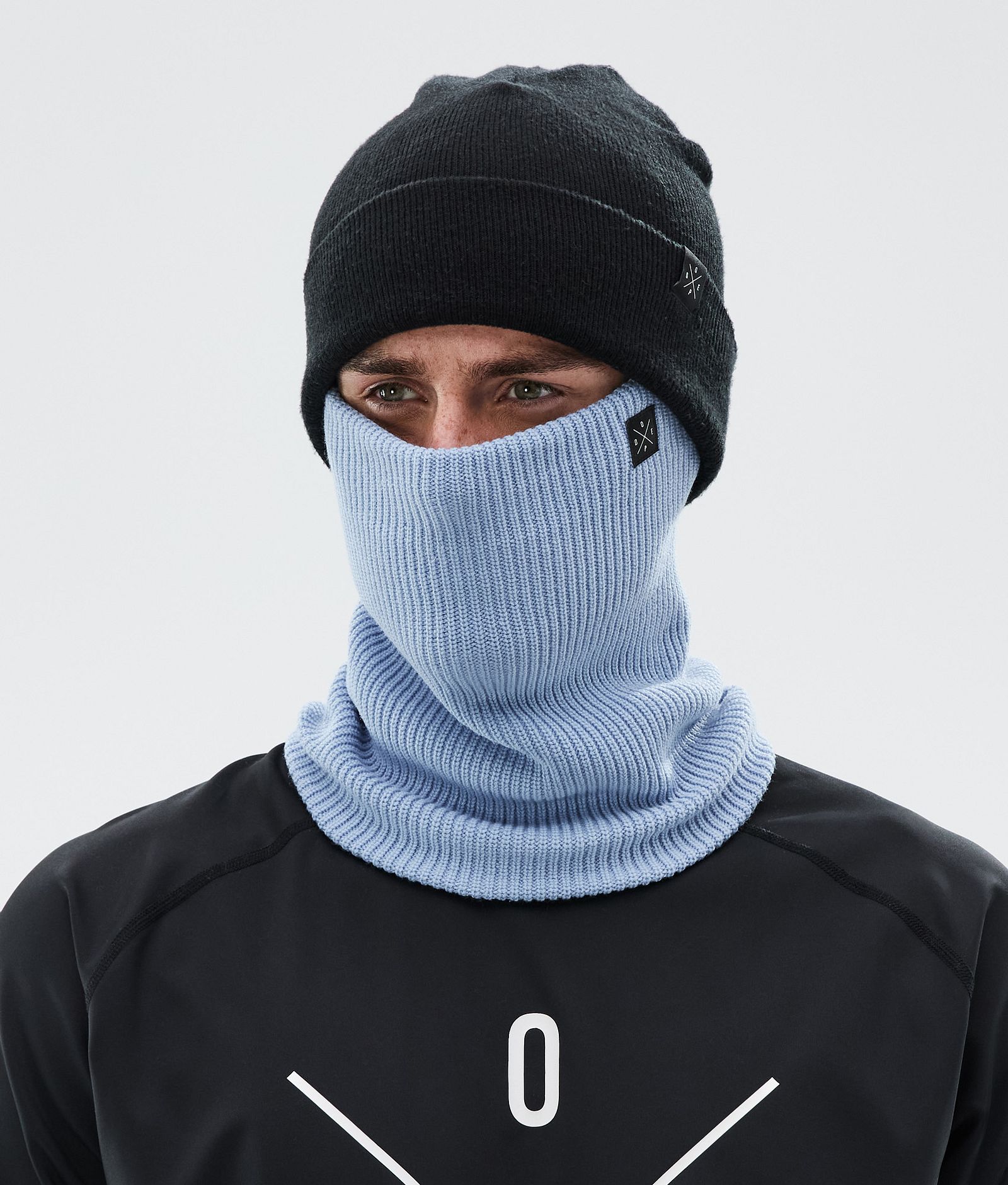 Dope 2X-Up Knitted Facemask Light Blue, Image 2 of 3