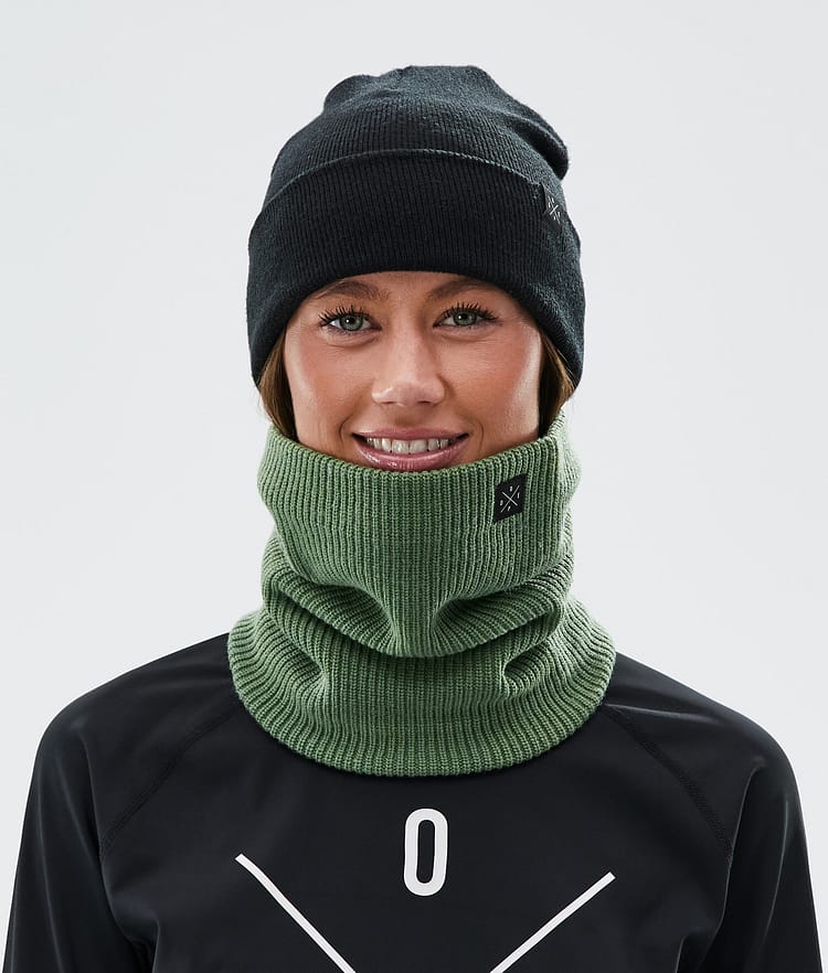 Dope 2X-Up Knitted Skimasker Moss Green, Afbeelding 3 van 3