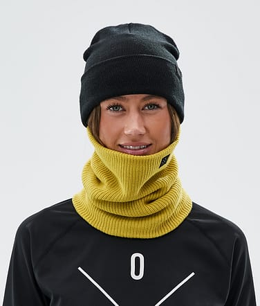 Dope 2X-Up Knitted Facemask Yellow