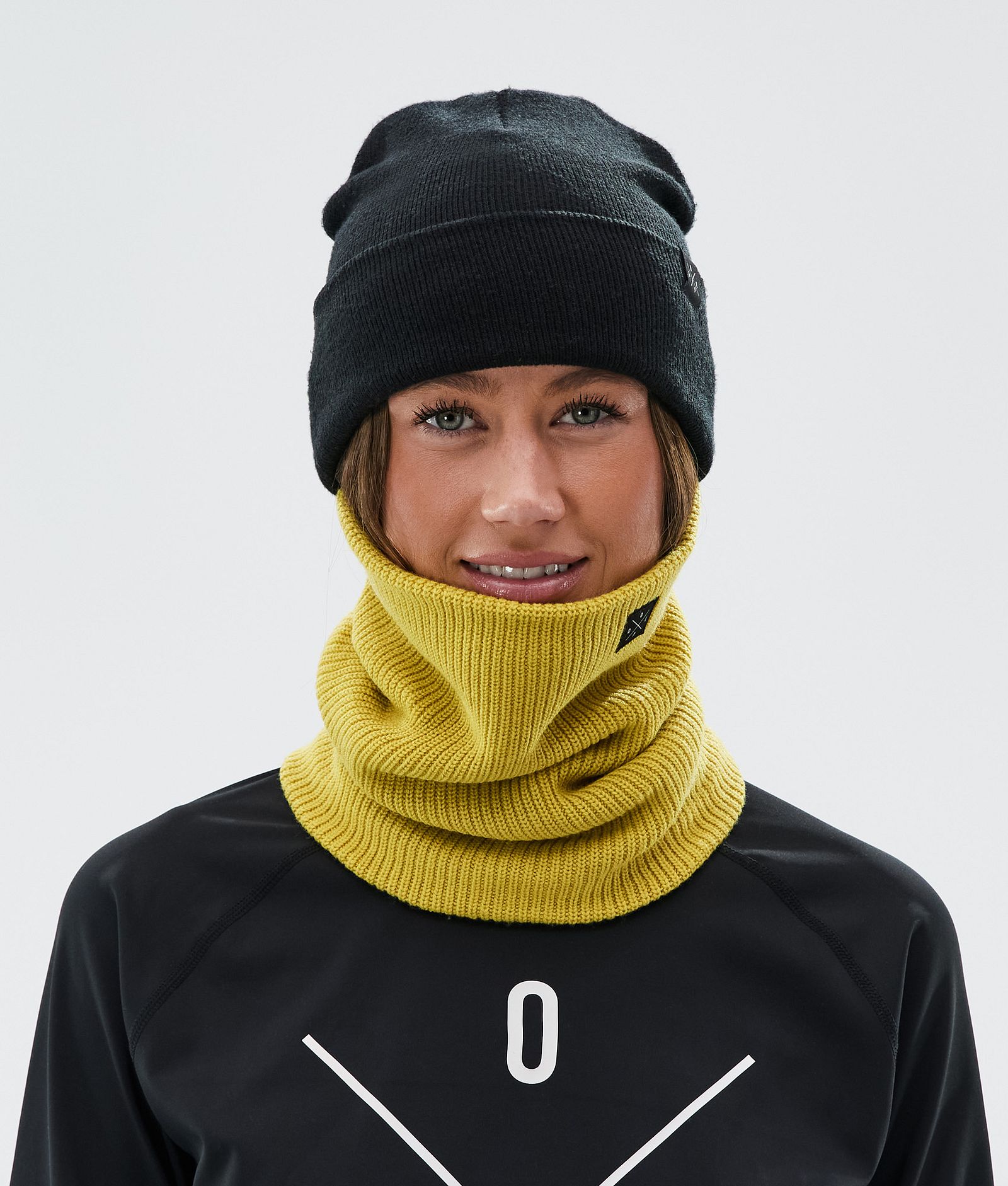 Dope 2X-Up Knitted Halsedisse Yellow, Billede 3 af 3