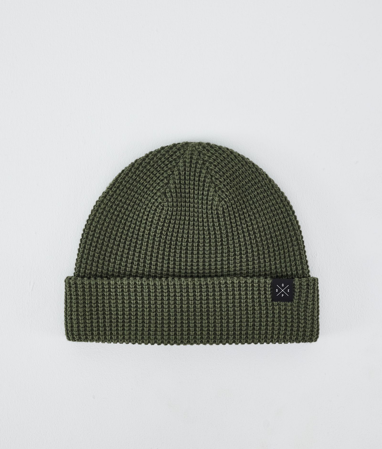 Dope Fisherman Beanie Olive Green, Image 1 of 3