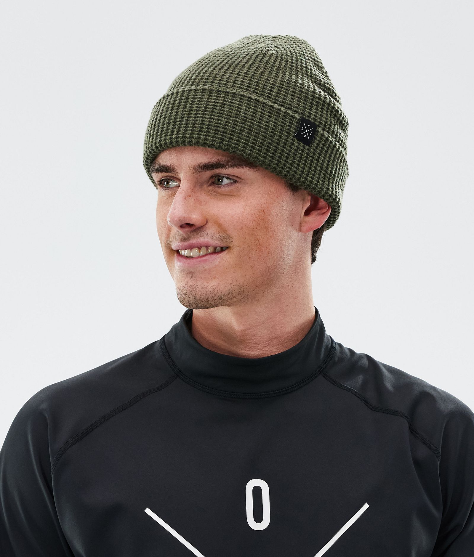 Dope Fisherman Beanie čepice Olive Green, Obrázek 2 z 3