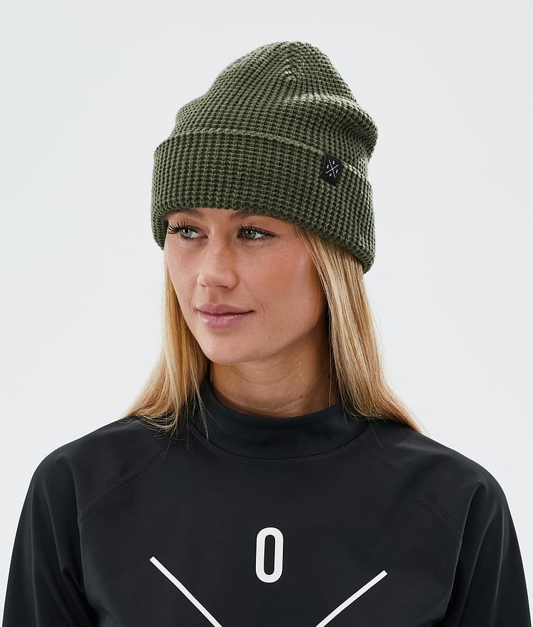 Dope Fisherman Beanie Olive Green, Image 3 of 3