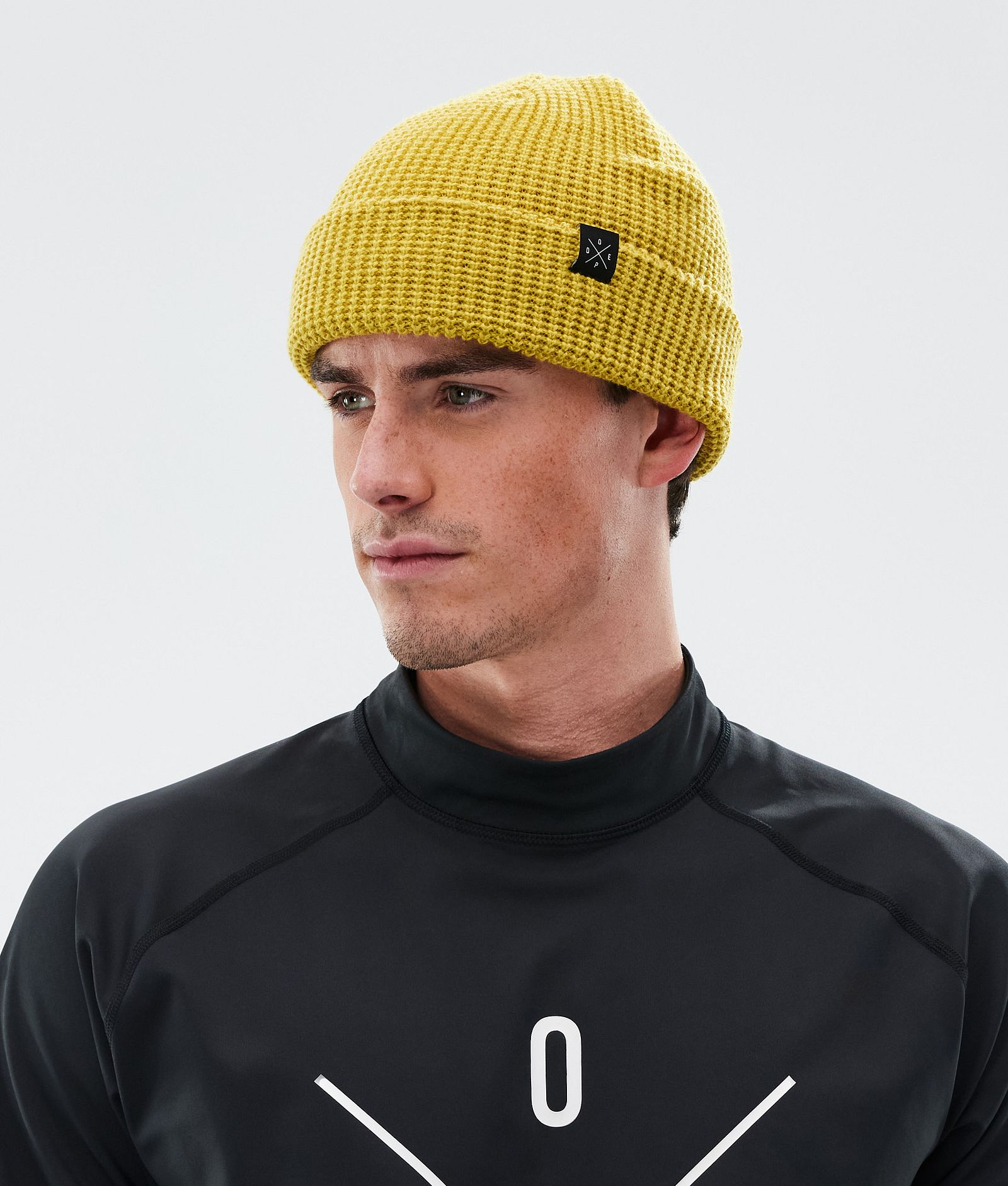 Dope Fisherman Beanie Yellow, Image 2 of 3