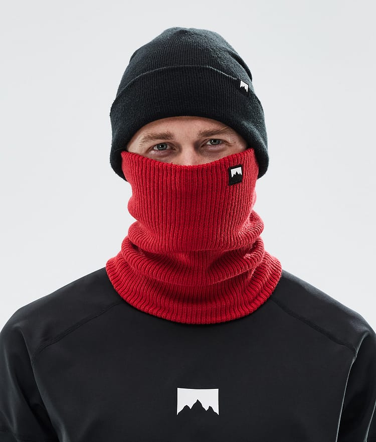 Montec Classic Knitted Skimasker Deep Red, Afbeelding 2 van 3