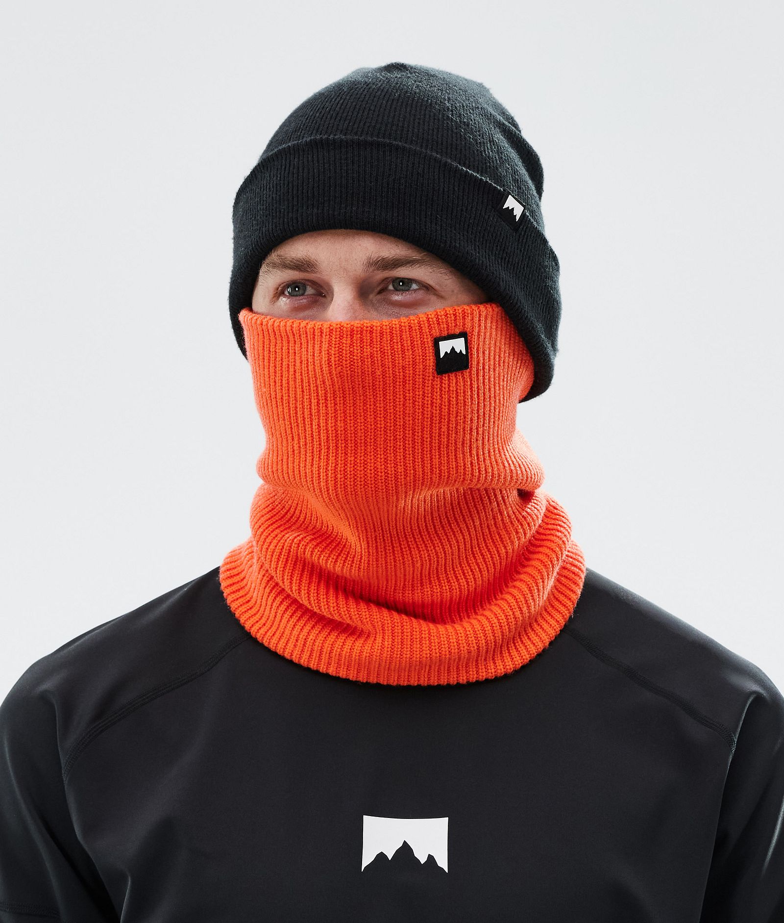 Montec Classic Knitted Ochraniacze na Twarz Orange, Zdjęcie 2 z 3