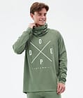 Dope Snuggle Maglia Termica Uomo 2X-Up Moss Green, Immagine 1 di 7