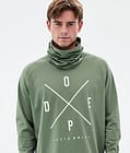 Dope Snuggle Base Layer Top Men 2X-Up Moss Green, Image 2 of 7