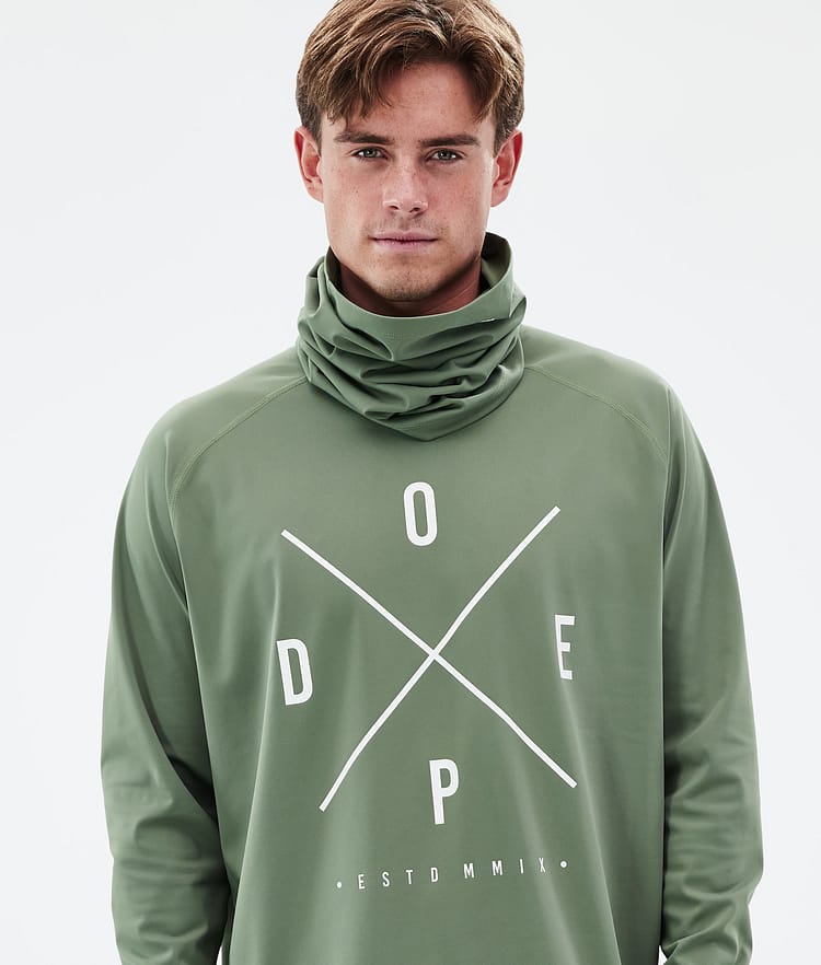 Dope Snuggle Camiseta Térmica Hombre 2X-Up Moss Green, Imagen 2 de 7