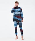 Dope Snuggle Baselayer top Herre 2X-Up Shards Burgundy Blue, Billede 3 af 7