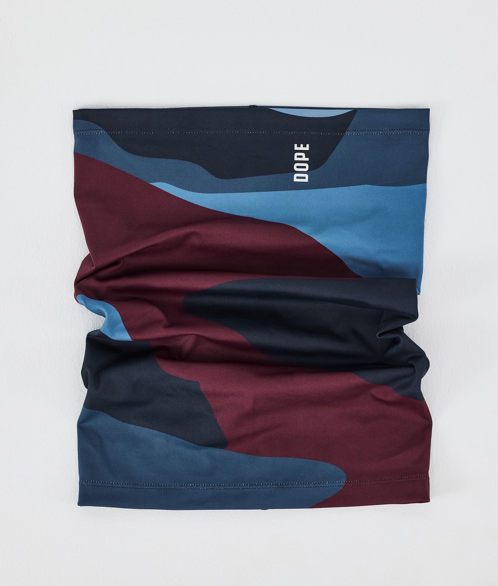 Dope Snuggle Tee-shirt thermique Homme 2X-Up Shards Burgundy Blue, Image 7 sur 7