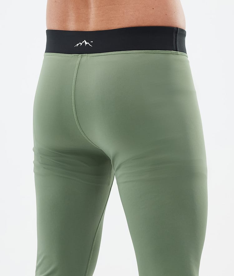 Dope Snuggle Base Layer Pant Men Moss Green, Image 6 of 7