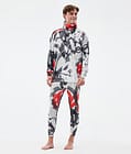 Dope Snuggle Base Layer Pant Men Spray Black Red, Image 3 of 7