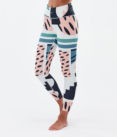 Dope Snuggle W Baselayer tights Dame 2X-Up Melon