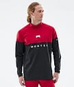 Montec Alpha Camiseta Térmica Hombre Deep Red/Black