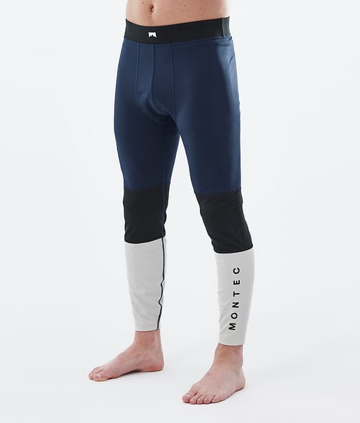 Montec Alpha Base Layer Pant Men Dark Blue/Black/Light Grey