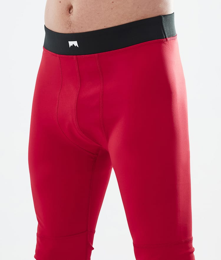 Montec Alpha Pantalon thermique Homme Deep Red/Black, Image 5 sur 7