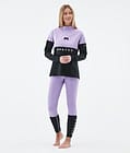 Montec Alpha W Basislaag Top Dames Faded Violet/Black, Afbeelding 3 van 5