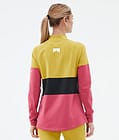 Montec Alpha W Basislaag Top Dames Yellow/Black/Light Red, Afbeelding 5 van 5