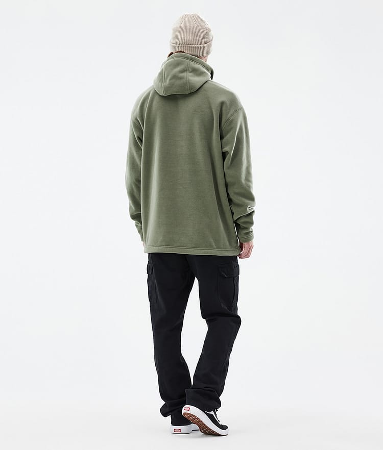 Montec Delta Fleece Hoodie Men Greenish, Image 4 of 7