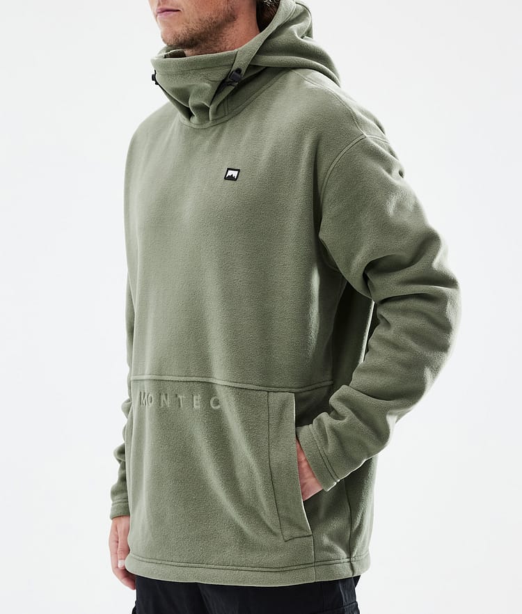 Montec Delta Fleece Hoodie Men Greenish, Image 7 of 7