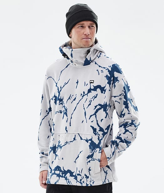 Montec Delta Fleece-hoodie Herre Ice