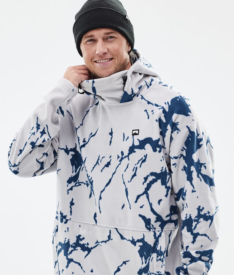 Montec Delta Fleece Hoodie Men Ice, Image 2 of 7