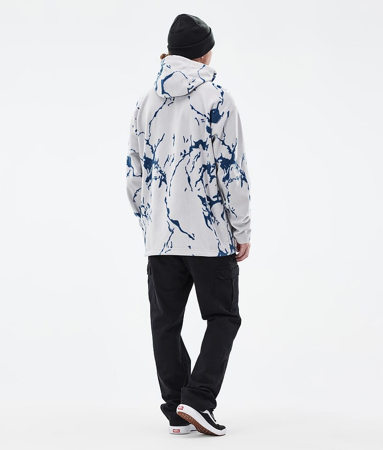 Montec Delta Fleecová Mikina s Kapucí Pánské Ice, Obrázek 4 z 7