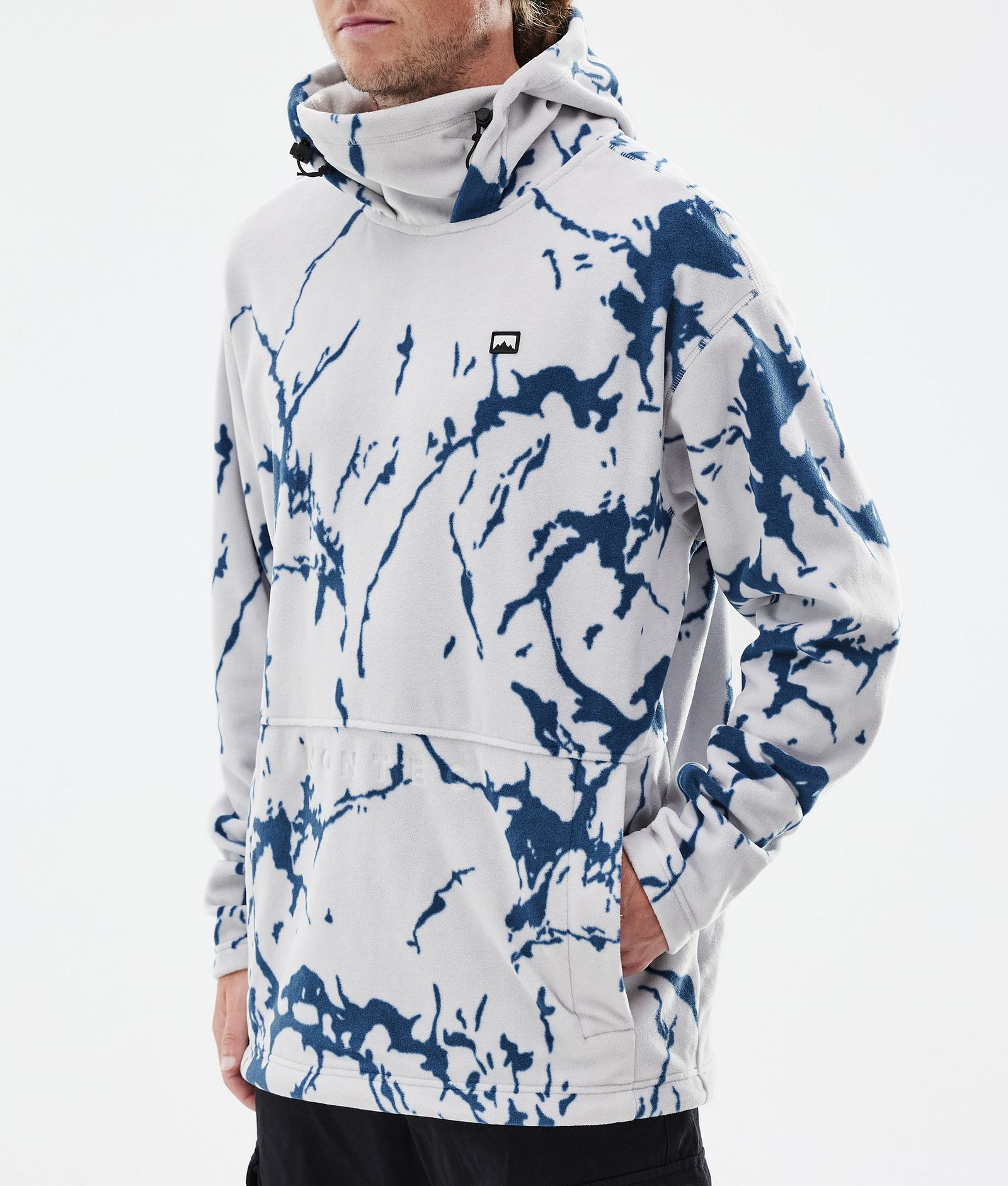 Montec Delta Fleece Hoodie Men Ice, Image 7 of 7