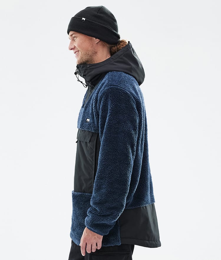 Montec Lima Fleece Hoodie Men Dark Blue/Black, Image 5 of 8