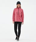 Montec Echo W Fleece Sweater Women Light Red, Image 3 of 5