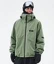 Dope Spartan Kurtka Snowboardowa Mężczyźni Moss Green